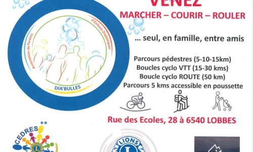 Rejoins mon cercle : journée mondiale du diabète- organisé par l'association de parents d'enfants diabétiques UCL Namur