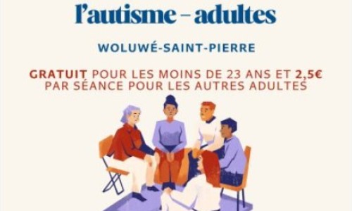 Groupe de parole pour adultes autistes (TSA) à Woluwe-Saint-Pierre