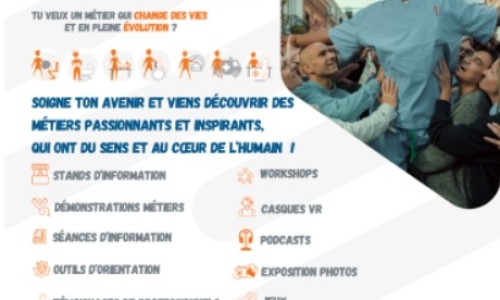 Salon de l'orientation dédié aux métiers et formations de la santé