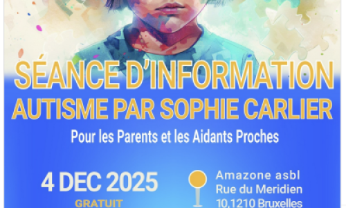 Séance Info : Autisme par Sophie Carlier