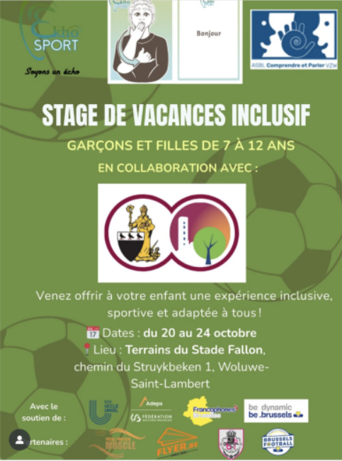Stage de vacances inclusif