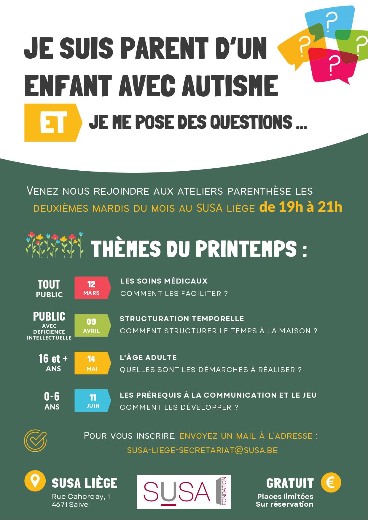 Je suis parent d'un enfant avec autisme... Les prérequis à la communication et le jeu (0 - 6 ans)