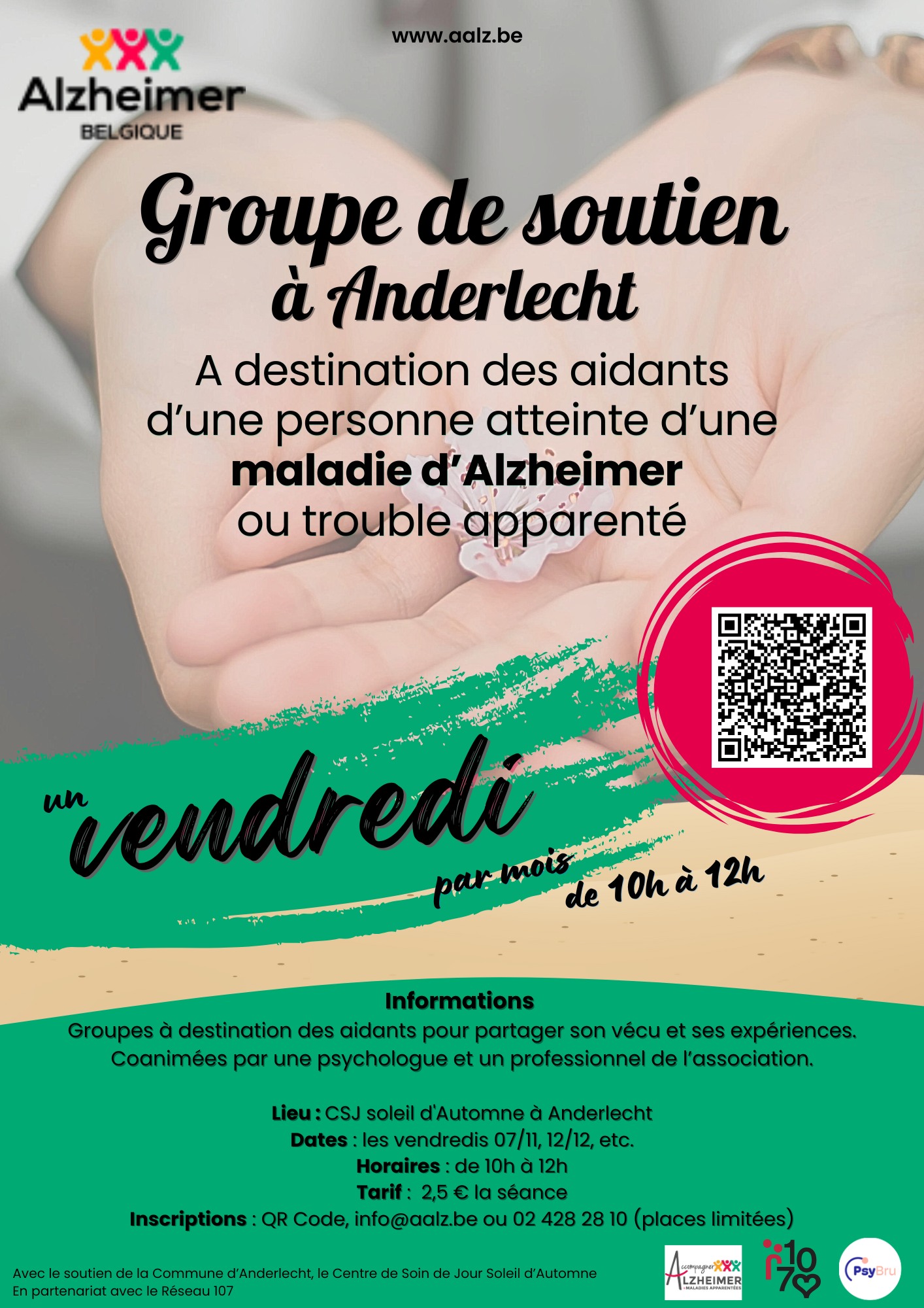 𝐍𝐎𝐔𝐕𝐄𝐀𝐔 : 𝐆𝐫𝐨𝐮𝐩𝐞 𝐝𝐞 𝐒𝐨𝐮𝐭𝐢𝐞𝐧 𝐚̀ 𝐀𝐍𝐃𝐄𝐑𝐋𝐄𝐂𝐇𝐓 (𝐩𝐨𝐮𝐫 𝐥𝐞𝐬 𝐚𝐢𝐝𝐚𝐧𝐭𝐬-𝐩𝐫𝐨𝐜𝐡𝐞𝐬)