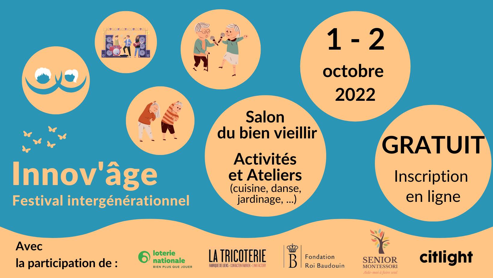 Innov'âge - Festival intergénérationnel