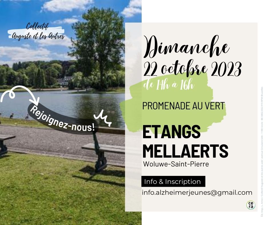 Promenade au vert au Parc des Étangs Mellaerts