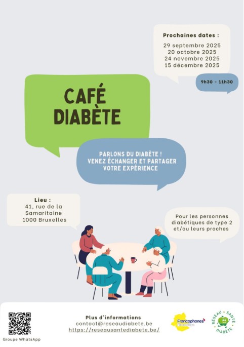 Café Diabète : nouvelles dates