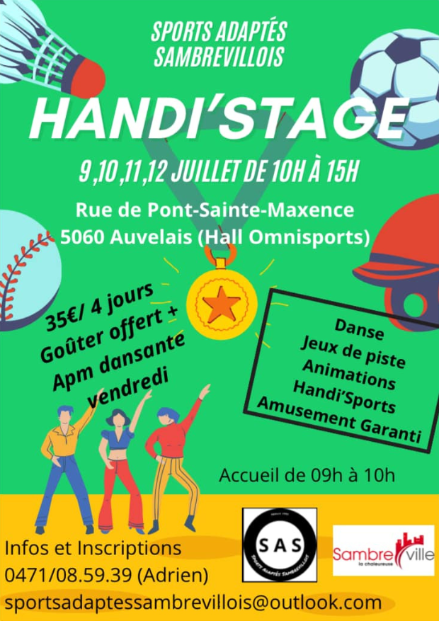 Handistages d'été