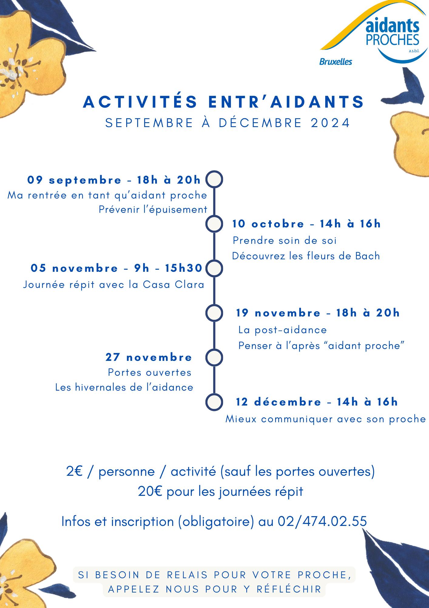 Journée répit Aidants-Proches