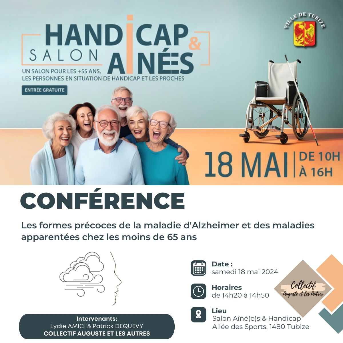 Les formes précoces de la maladie d'Alzheimer et des maladies apparentées chez les moins de 65 ans