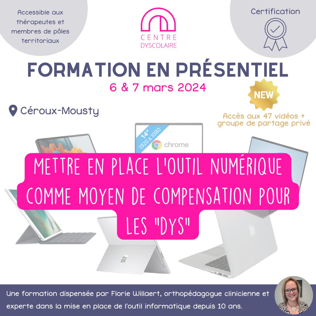 Formation numérique DYS