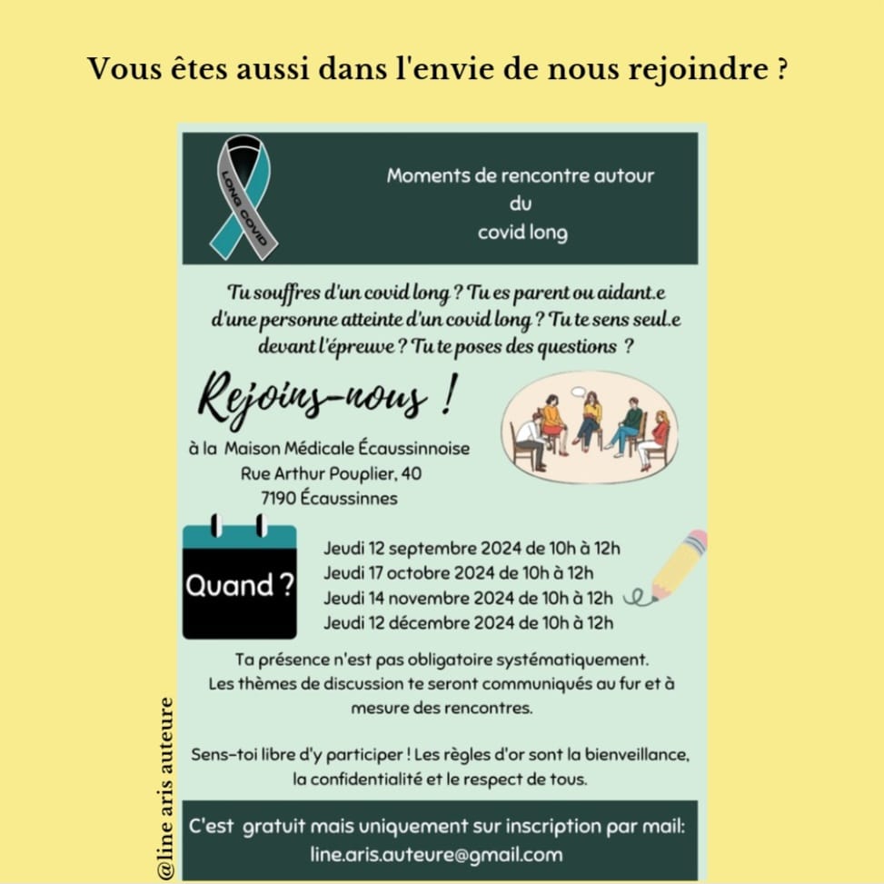 Groupe de rencontres autour du covid long