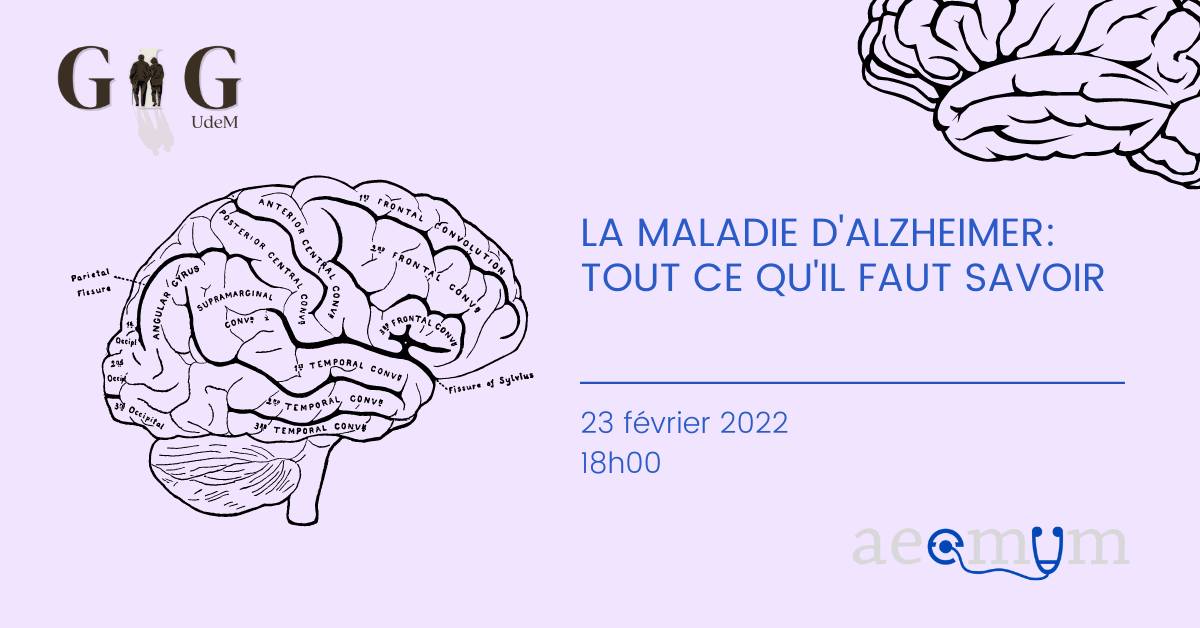 Conférence: La maladie d’Alzheimer: tout ce qu’il faut savoir