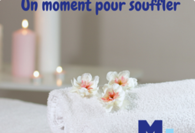 Un moment de répit, une pause, un break