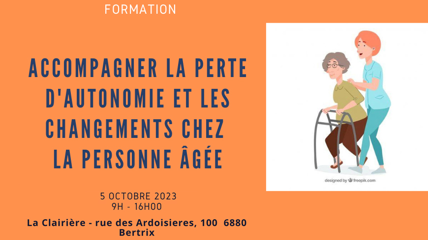 SAP : Accompagner la perte d’autonomie et les changements chez la personne âgée
