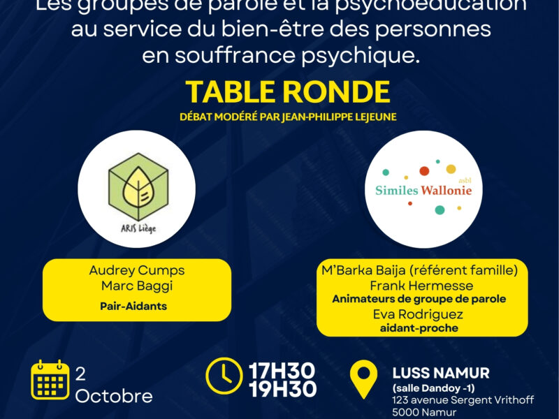 Quand le partage et la connaissance apaisent : les groupes de parole et la psychoéducation au service du bien-être.