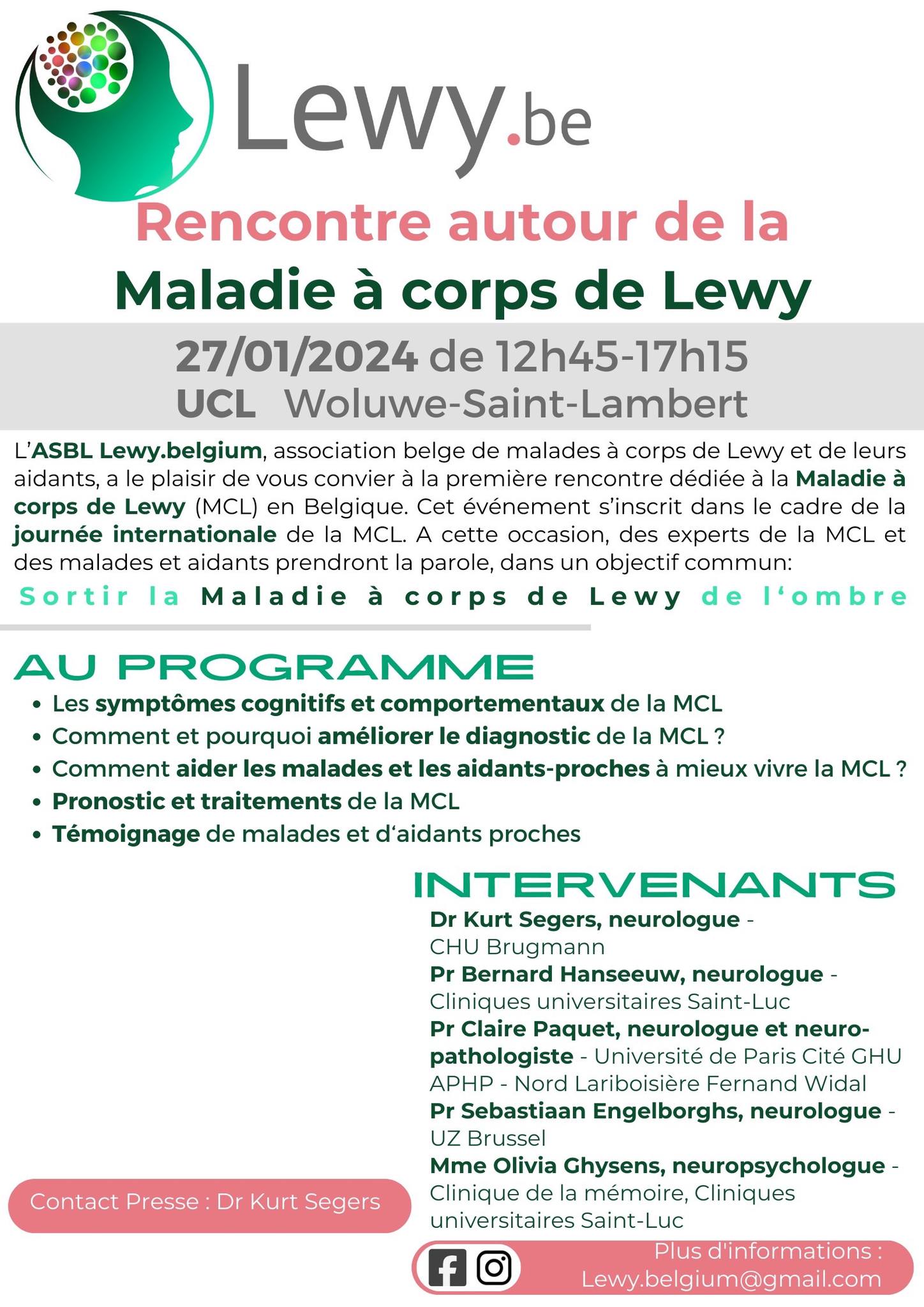 La maladie à corps de Lewy
