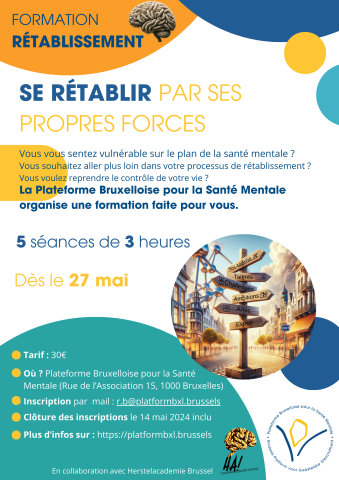 Formation : rétablissement -se rétablir par ses propres forces