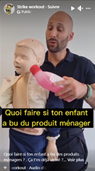 Quoi faire si ton enfant a bu des produits ménagers ?