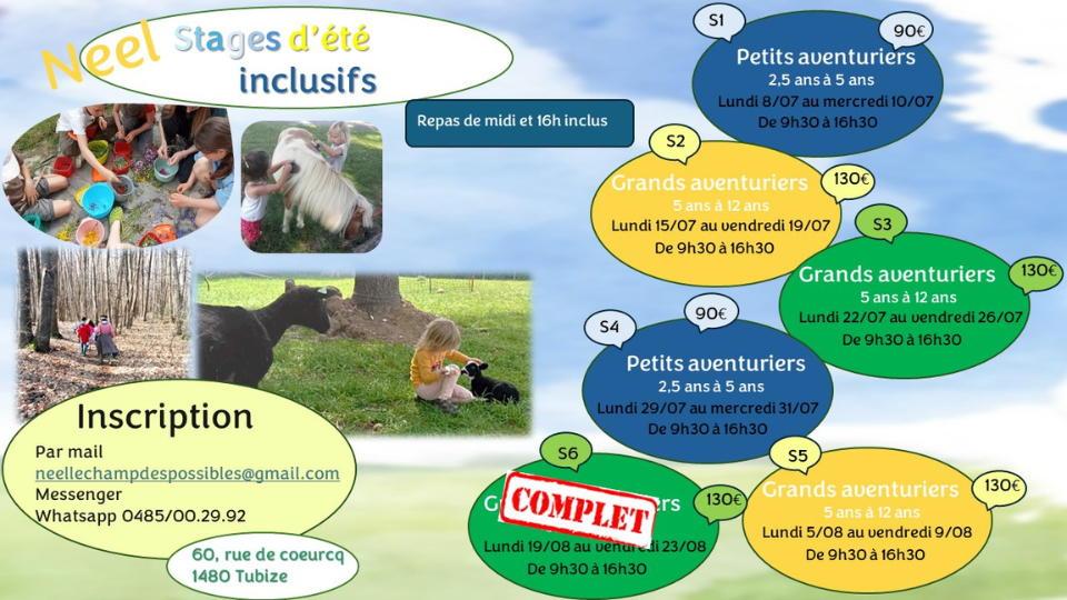Stages inclusifs