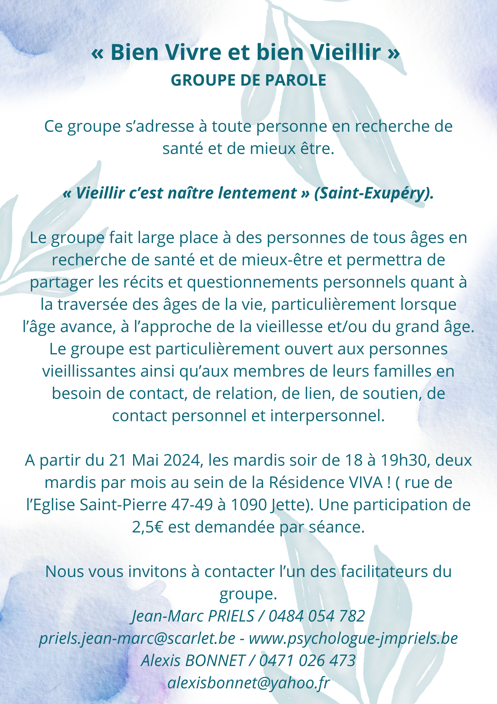 "Bien Vivre et bien Vieillir"