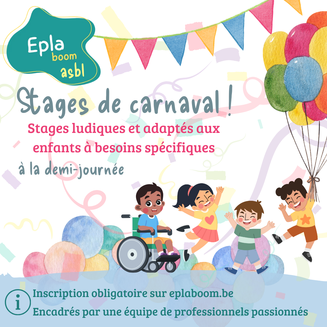 Stages inclusifs, ludiques et adaptés aux enfants à besoins spécifiques