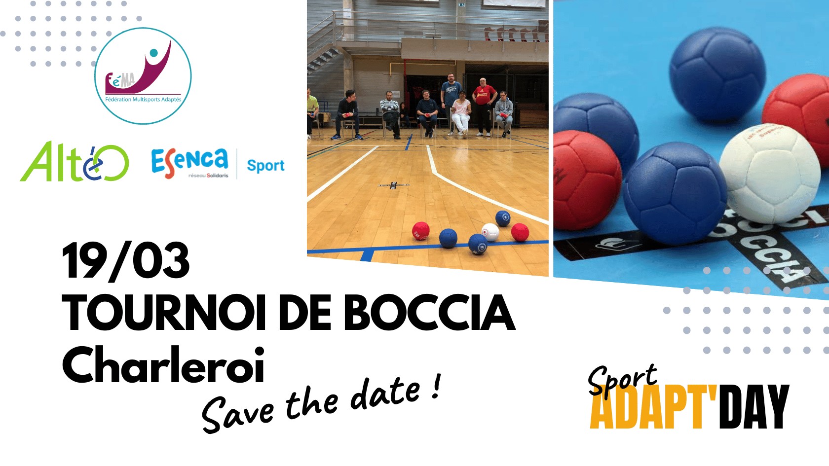 Tournoi de Boccia